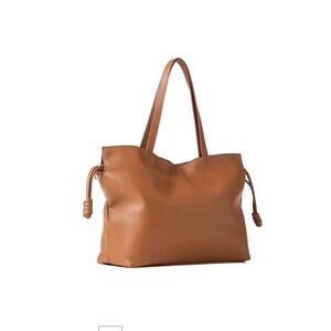 NEW HAUTE SHORE women's reese tote bag in saddle